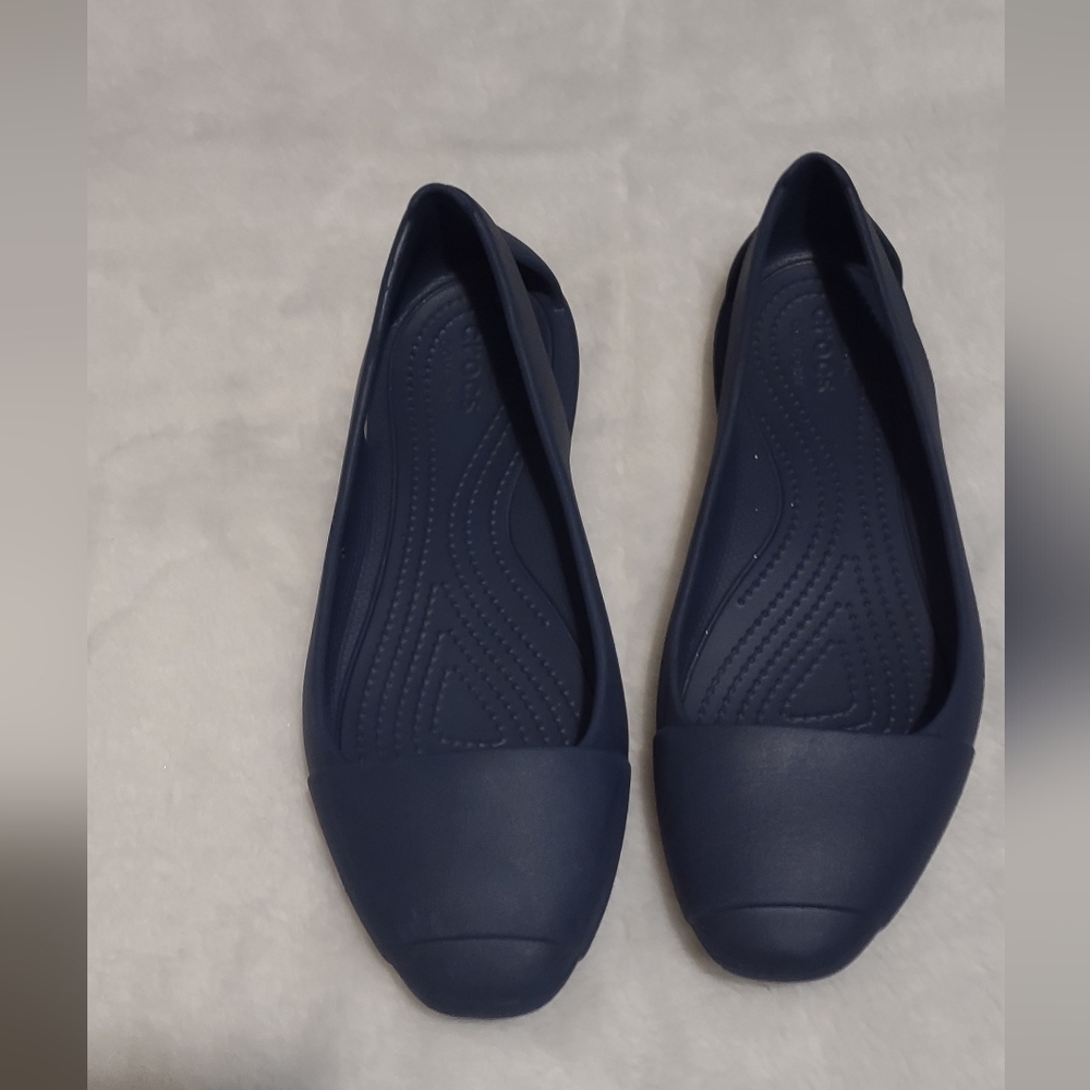 Crocs Women's Navy Flats